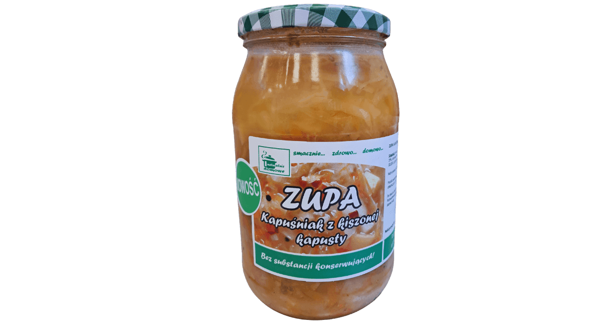 Zupa Kapuśniak z kiszonej kapusty 850g