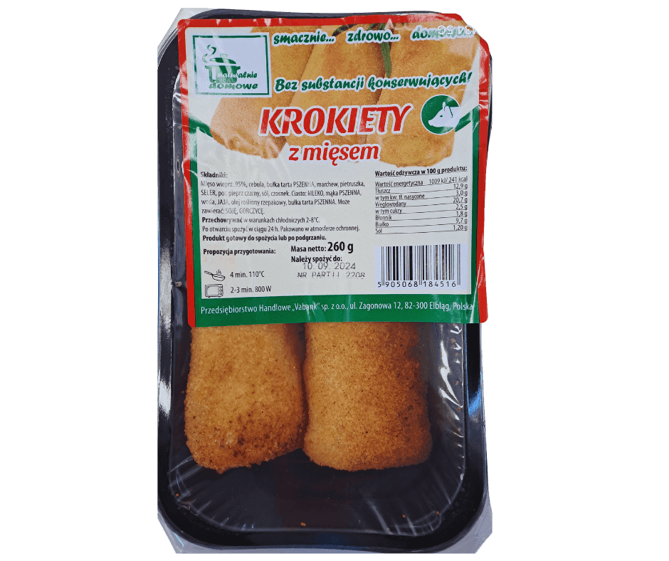 Krokiety z mięsem